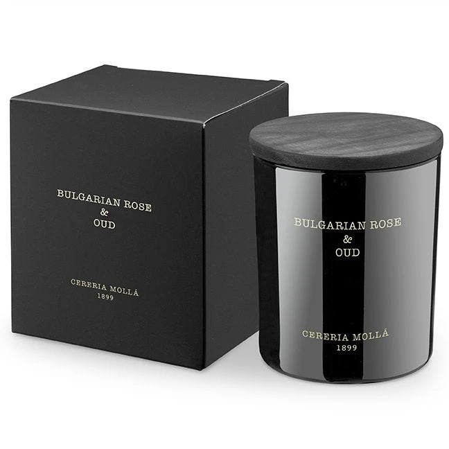 Cereria Molla – Vela búlgara de rosa y oud