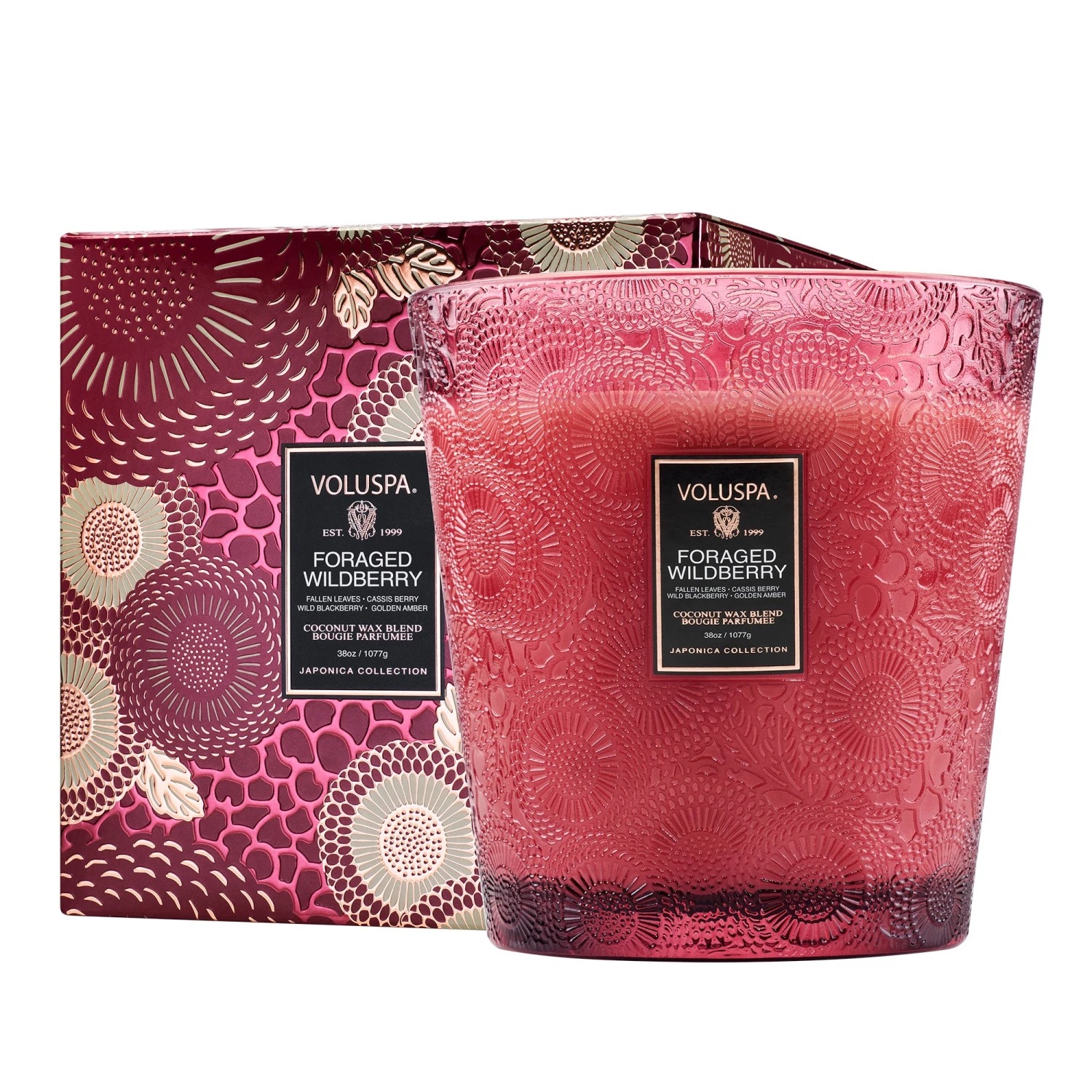 Voluspa – Coinneal Teallaigh 3 Bhuicéad Foraged Wildberry