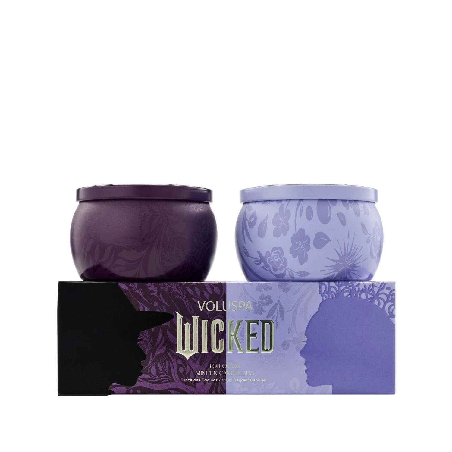 Voluspa – Set de minivelas en lata Wicked Act II (Colección Wicked 2)