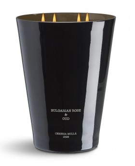Cereria Molla – Bulgarian Rose & Oud 4 Wick Candle