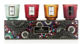 Voluspa – Japonica Best Sellers 4 Pedestal Candle Gift Set