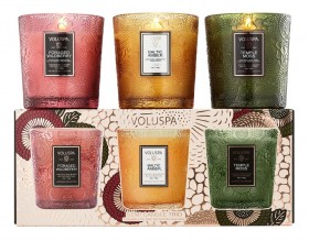 Voluspa – Japonica Restoration Demi Candle Trio Set
