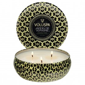 Voluspa – Jardin De Verveine 3 Wick Tin Candle