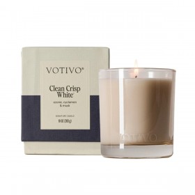Votivo – Clean Crisp White Signature 10oz Candle