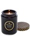 Voluspa – Vela em frasco grande com aroma de madeira em chamas