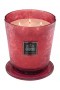 Voluspa – Vela de lareira com 5 pavios e aroma de frutos silvestres colhidos na natureza
