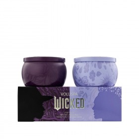 Voluspa – Conjunto de Mini Velas em Lata Wicked Act II (Coleção Wicked 2)
