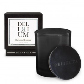 Delirium – Vela de Oud Preto e Cedro