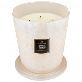 Voluspa – Coinneal Teallaigh Santal Vanille 5 Bhuic