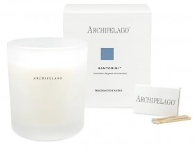 Candela in scatola Arcipelago – Santorini