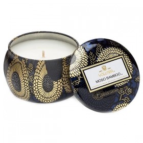 Voluspa – Mini candela in latta Moso Bamboo