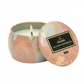Voluspa – Mini candela in latta al profumo di anguria del Kalahari