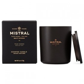 Mistral – Świeca z drewna tekowego