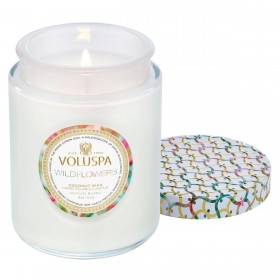Voluspa – Świeca w dużym słoiku Wildflowers