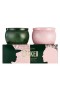 Voluspa – Set de mini lumânări din tablă, roz și verde (Colecția Wicked)