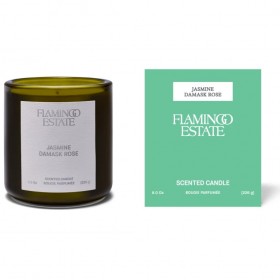 Flamingo Estate – Jasmine Damask Rose Candle