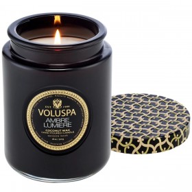 Voluspa – Ambre Lumiere Large Jar Candle