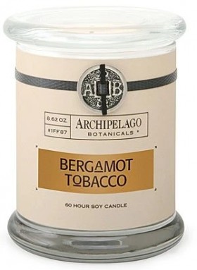 Archipelago – Bergamot Tobacco Jar Candle