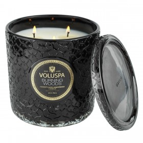 Voluspa – Burning Woods Luxe Candle