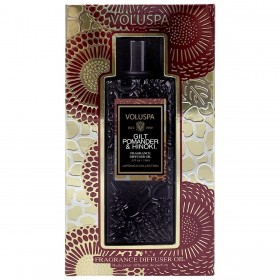 Voluspa – Gilt Pomander & Hinoki Ultrasonic Diffuser Oil