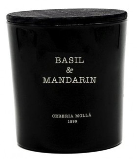 Cereria Molla – svijeća od 3 fitilja od bosiljka i mandarine