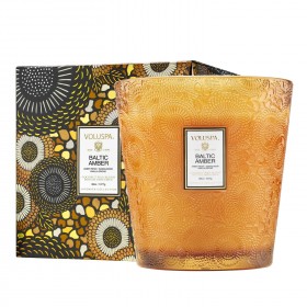 Voluspa – Baltık Kehribarı 3 Fitilli Şömine Mumu