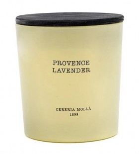 Vela de tres mechas con aroma a lavanda provenzal Cereria Molla