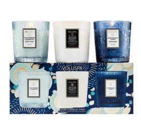 Voluspa – Set de tres velas pequeñas Escapada Costera