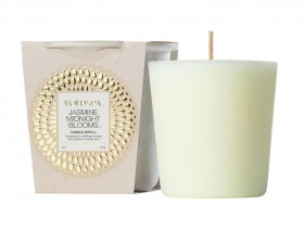 Voluspa – Recambio de vela clásica Jazmín Flor de Medianoche