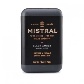 Mistral – Jabón en barra de ámbar negro