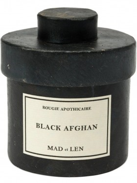 Mad Et Len – Black Afghan Candle