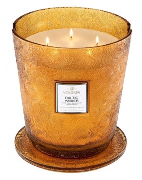 Voluspa – Baltic Amber 5 Wick Hearth Candle