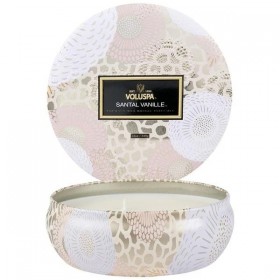 Voluspa – Santal Vanille 3-vægede dåselys