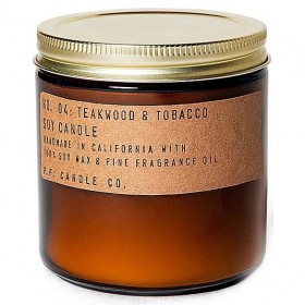 P.F. Candle Co. – Teakwood & Tobacco Large Candle