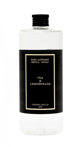 Cereria Molla – Thee & Citroengras Diffusor Navulling 500ml