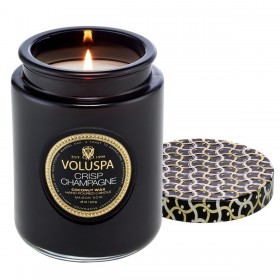 Voluspa – Crisp Champagne Grote Pot Kaars