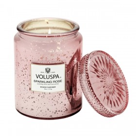 Voluspa – Sparkling Rose Grote Potkaars