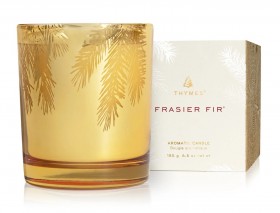 Thymes – Frasier Fir Gilded Candle 6.5oz