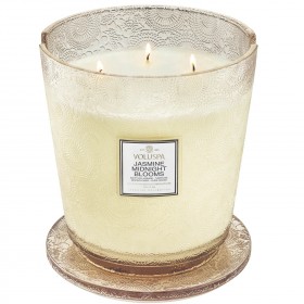 Bougie de cheminée Voluspa – Jasmin Fleurs de Minuit à 5 mèches