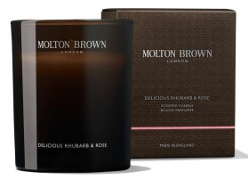 Bougie Molton Brown – Rhubarbe et Rose