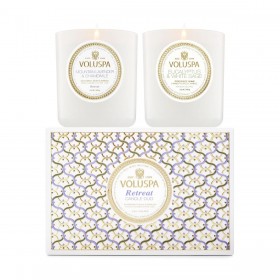 Voluspa – Maison Retreat Klassisches Kerzen-Duo