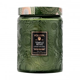 Voluspa – Μεγάλο Κερί σε Βάζο Temple Moss