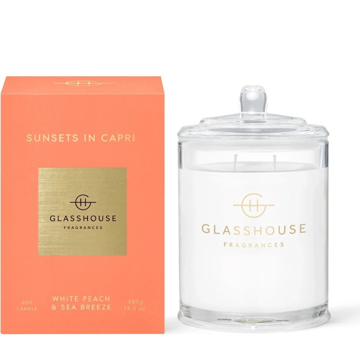 Glasshouse – Sunsets In Capri Candle
