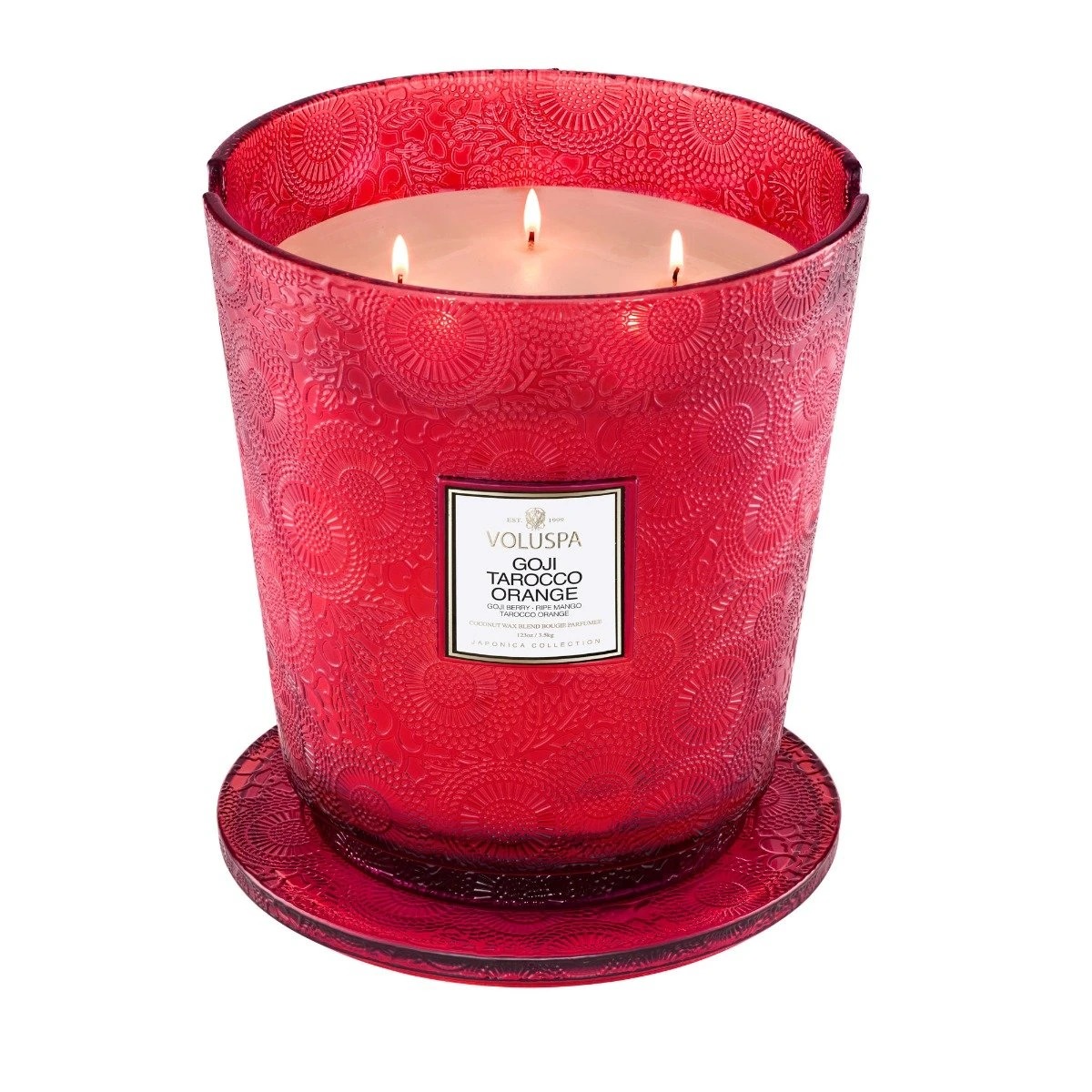 Voluspa – Goji Tarocco Orange 5 Wick Hearth Candle
