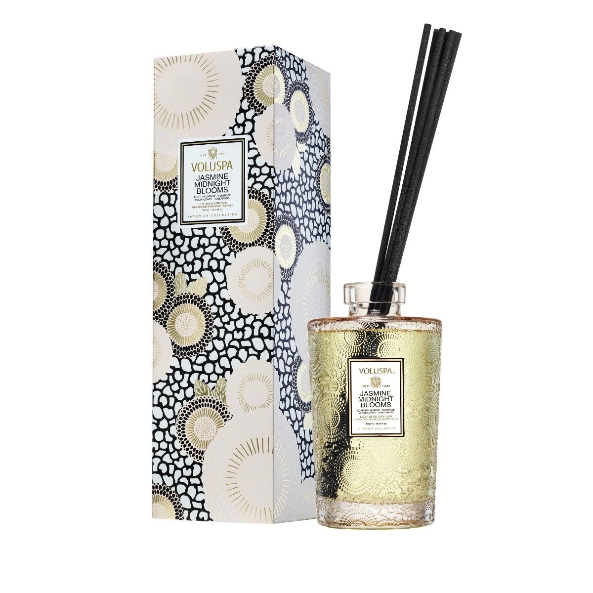 Voluspa – Jasmine Midnight Blooms Luxe Diffuser