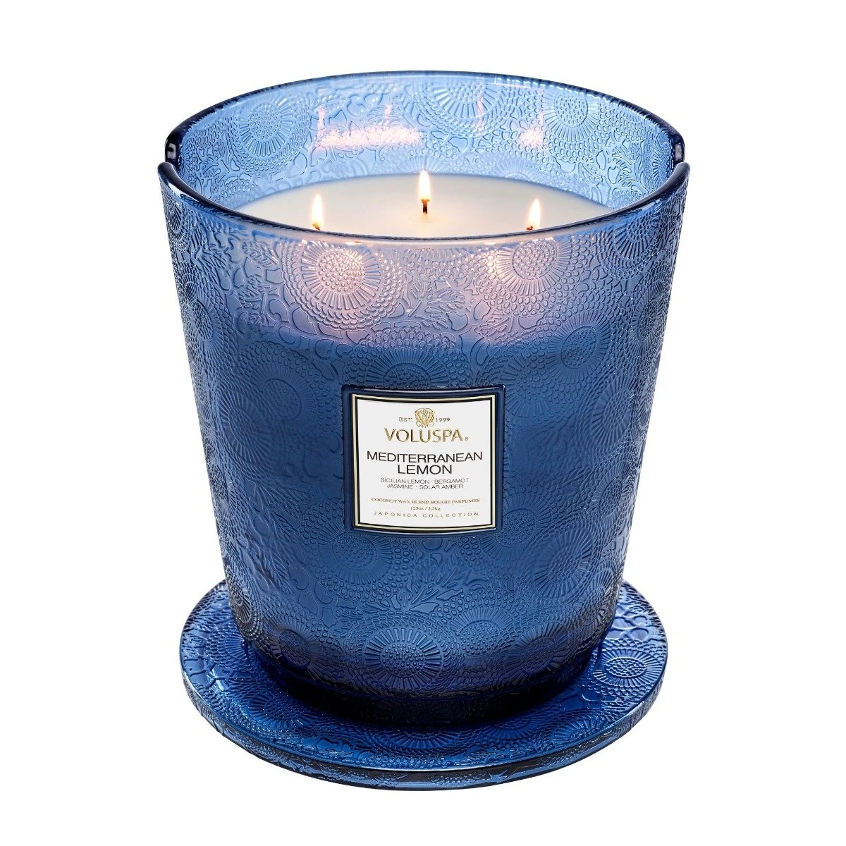 Voluspa – Mediterranean Lemon 5 Wick Hearth Candle
