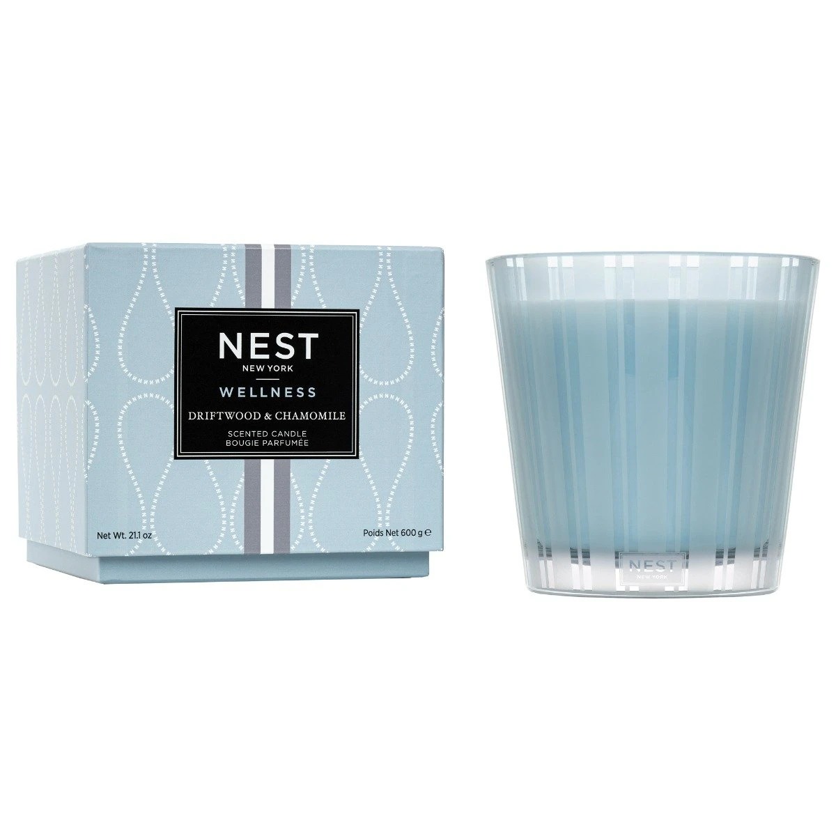 Nest – Driftwood & Chamomile 3 Wick Candle